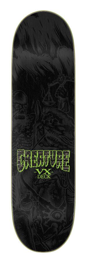 Creature Kevin Baekkel Pro Horseman VX Skateboard Deck 8.5"