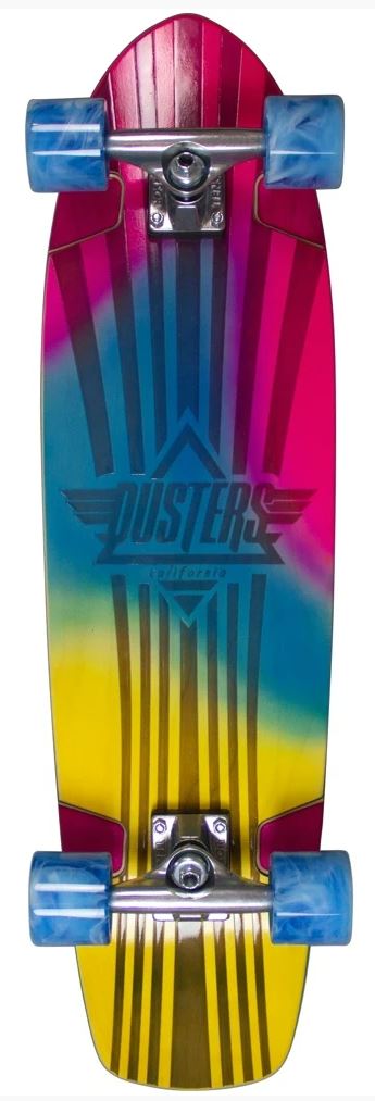 Dusters Keen Retro Fades Blue/Pink/Yellow Cruiser Complete 31"