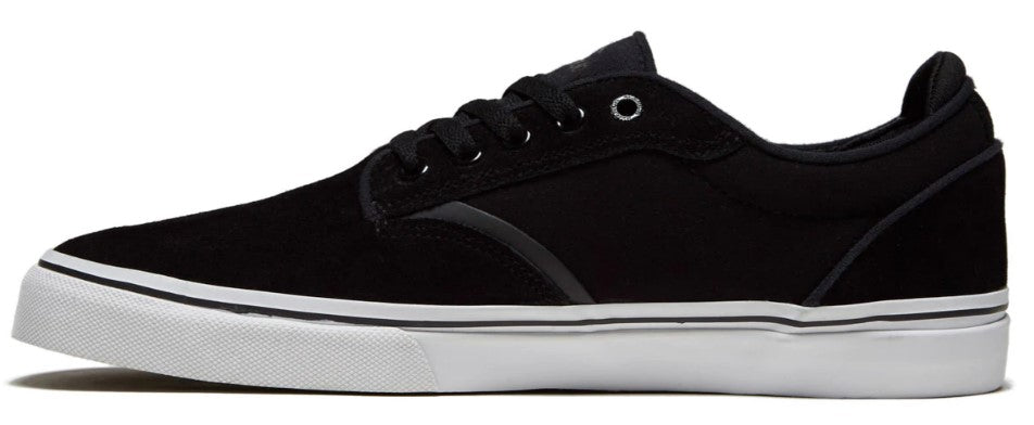 Emerica Dickson Black, White, Gold Skateboard Shoe
