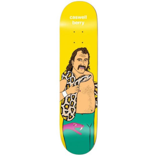 Enjoi Caswell Berry Jake the Snake Body Slam WWE Skateboard Deck 8.25"