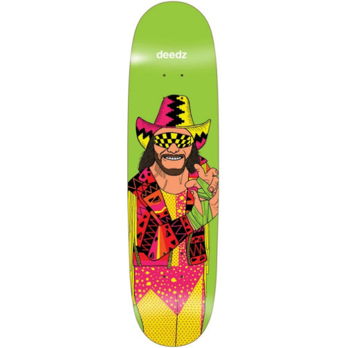 Enjoi Deedz Glasso Macho Man Body Slam WWE Skateboard Deck 8.375"