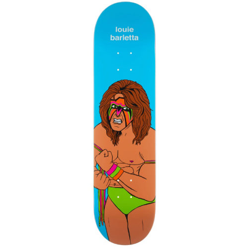Enjoi Louie Barletta Ultimate Warrior Body Slam WWE Skateboard Deck 8.0"