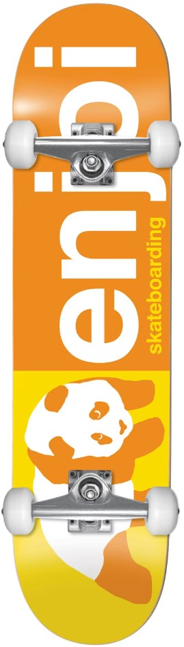 Enjoi Half and Half First Push Complete Skateboard Orange 8.0