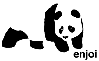 Enjoi Whitey Panda First Push Complete Skateboard 7.75"