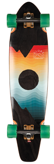 Globe Arcadia Black Maple, Chromeset Cruiser Complete 36"