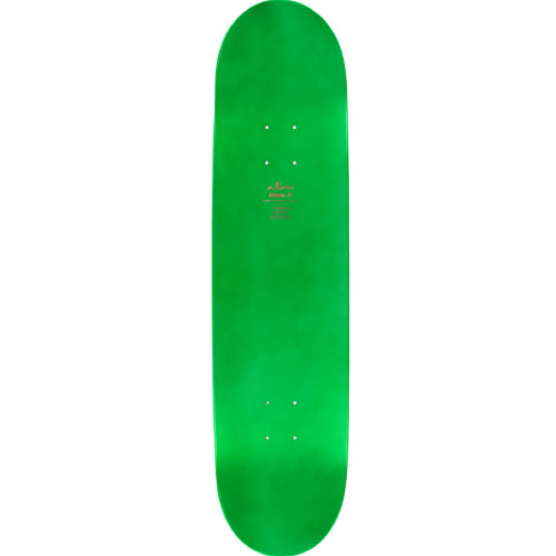 Enjoi Happy Tree Super Sap R7 Army Green Skateboard Deck 8.5"