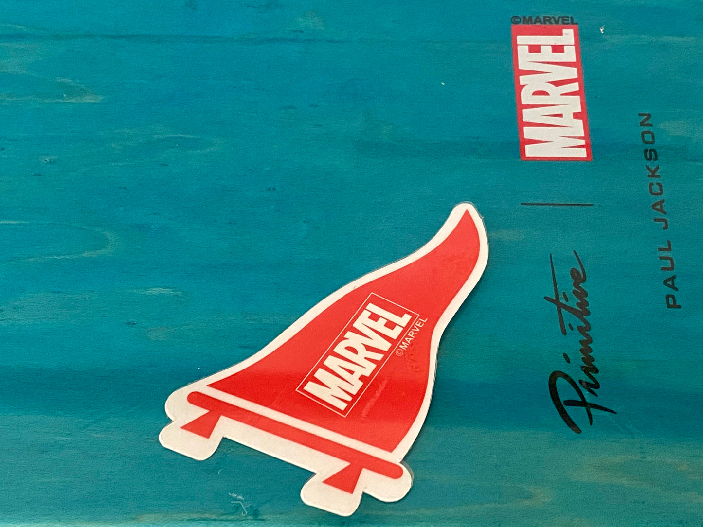 Primitive X Marvel Robert Neal Pro Venom Skateboard Deck 8.125"