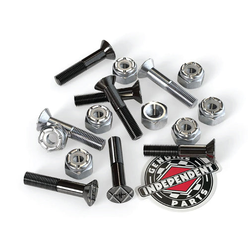 Independent Phillips Precision Bolts Hardware Black, Silver 1"