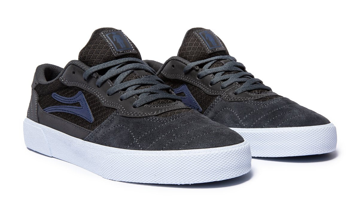 Lakai Cambridge Skate Shoe - Grey/Reflective