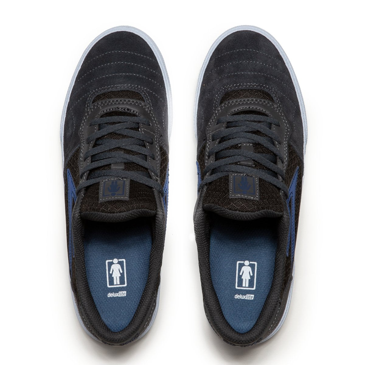 Lakai Cambridge Skate Shoe - Grey/Reflective