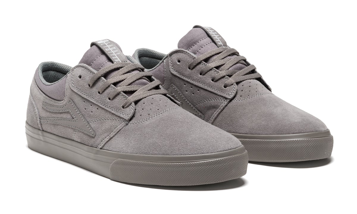 Lakai Griffin Grey Suede Skateboard Shoe