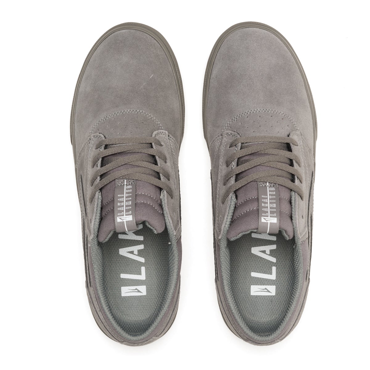 Lakai Griffin Grey Suede Skateboard Shoe