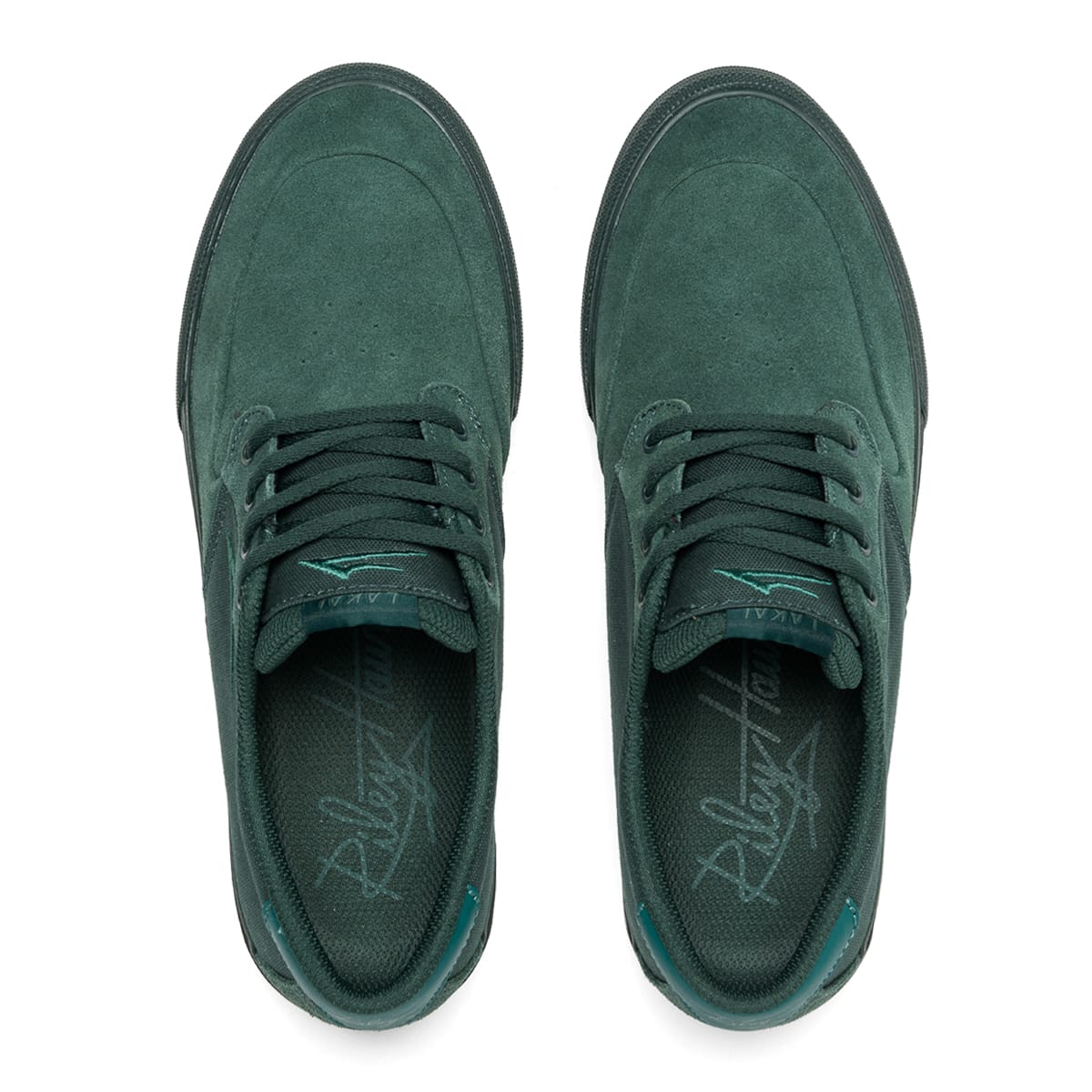 Lakai Riley 3 Pine Green Suede Skateboarding Shoe