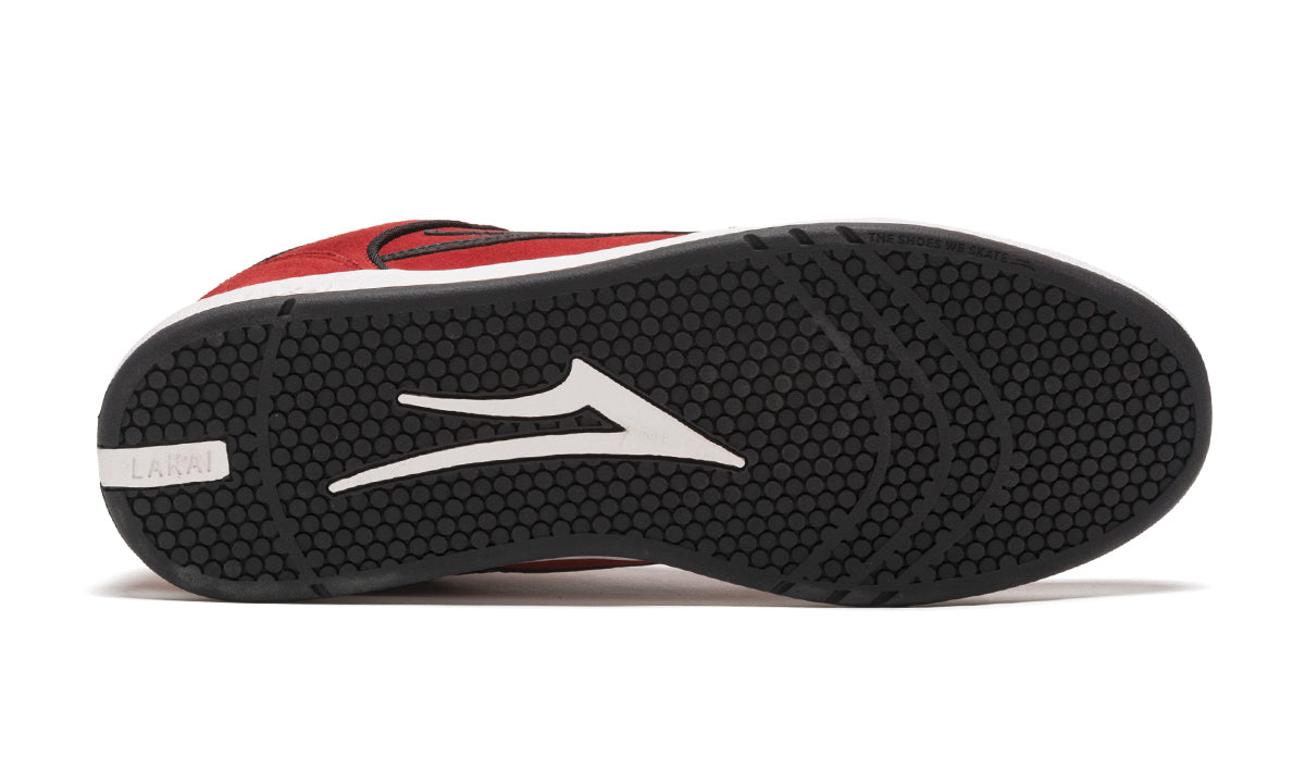 Lakai Telford Low Red Suede Skateboard Shoe