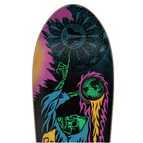 Santa Cruz X Obey Corey O'Brien Reaper by Shepard Fairey Shaped Reissue Skateboard Deck 9.85"