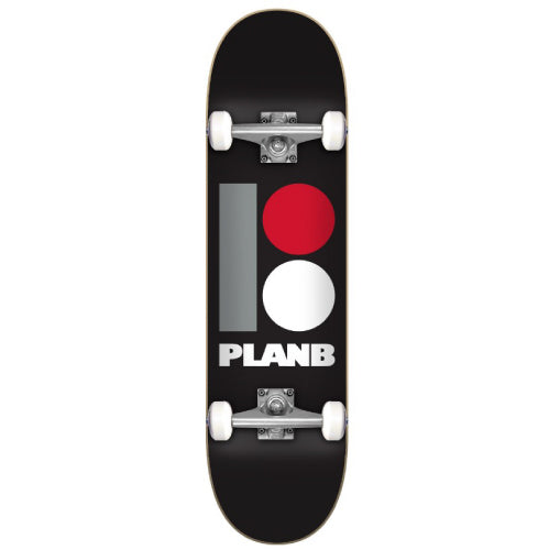 Plan B Original Complete Skateboard Black 8.0"