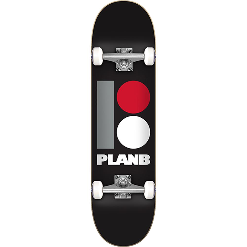 Plan B Original Complete Skateboard Red, Black 8.0"