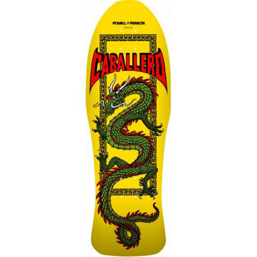 Powell Peralta Pro Steve Caballero Chinese Dragon Reissue Skateboard Deck 10"