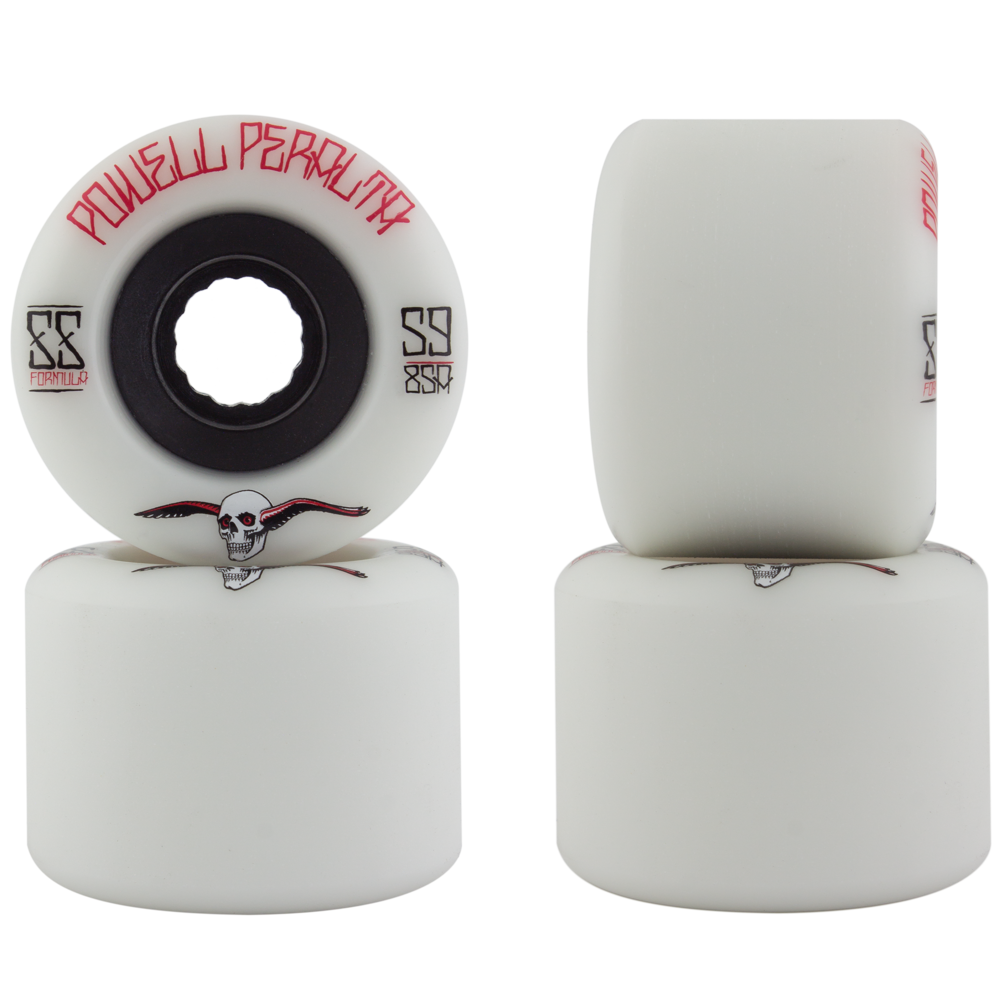 Powell Peralta G-Slides Skateboard Wheels White 59MM 85A