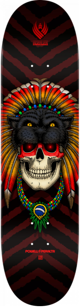 Powell Peralta Pro Kevin Hoefler Skull Flight Skateboard Deck 8.0"