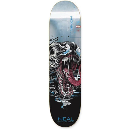 Primitive X Marvel Robert Neal Pro Venom Skateboard Deck 8.125"