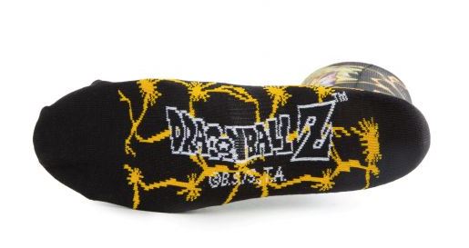 Primitive X Dragon Ball Z Goku Power Level Crew Socks