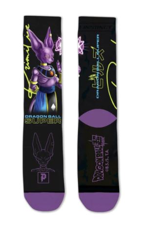 Primitive X Dragon Ball Super Beerus Orb Sock
