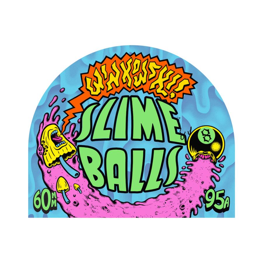 Santa Cruz Erick Winkowski Pro Slime Balls Vomits Skateboard Wheels Orange 60MM 95A