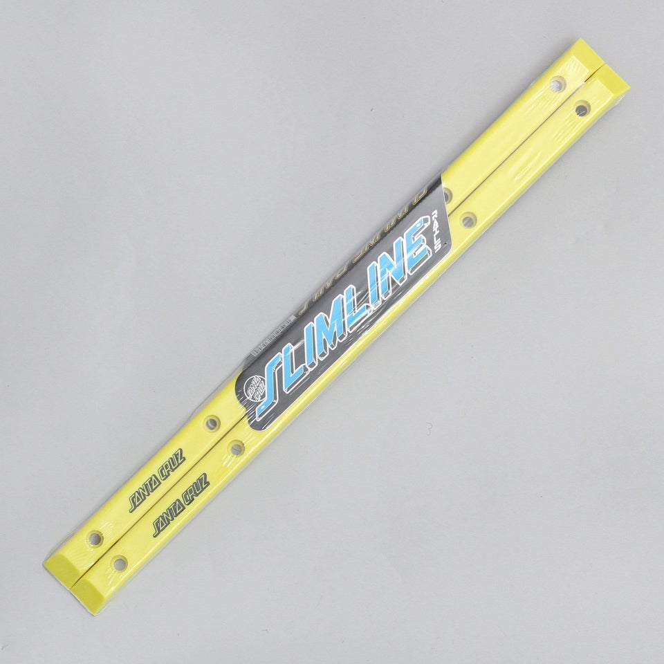 Santa Cruz Slimline Slider Skate Rails Neon Yellow