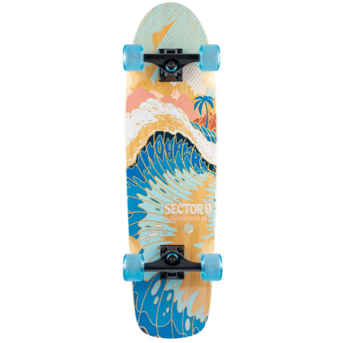 Sector 9 Bamboozler Bora Bora Bamboo Complete Cruiser 31.5"