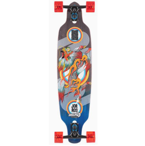 Sector 9 Fractal Kirin Sidewinder Complete Longboard 36"