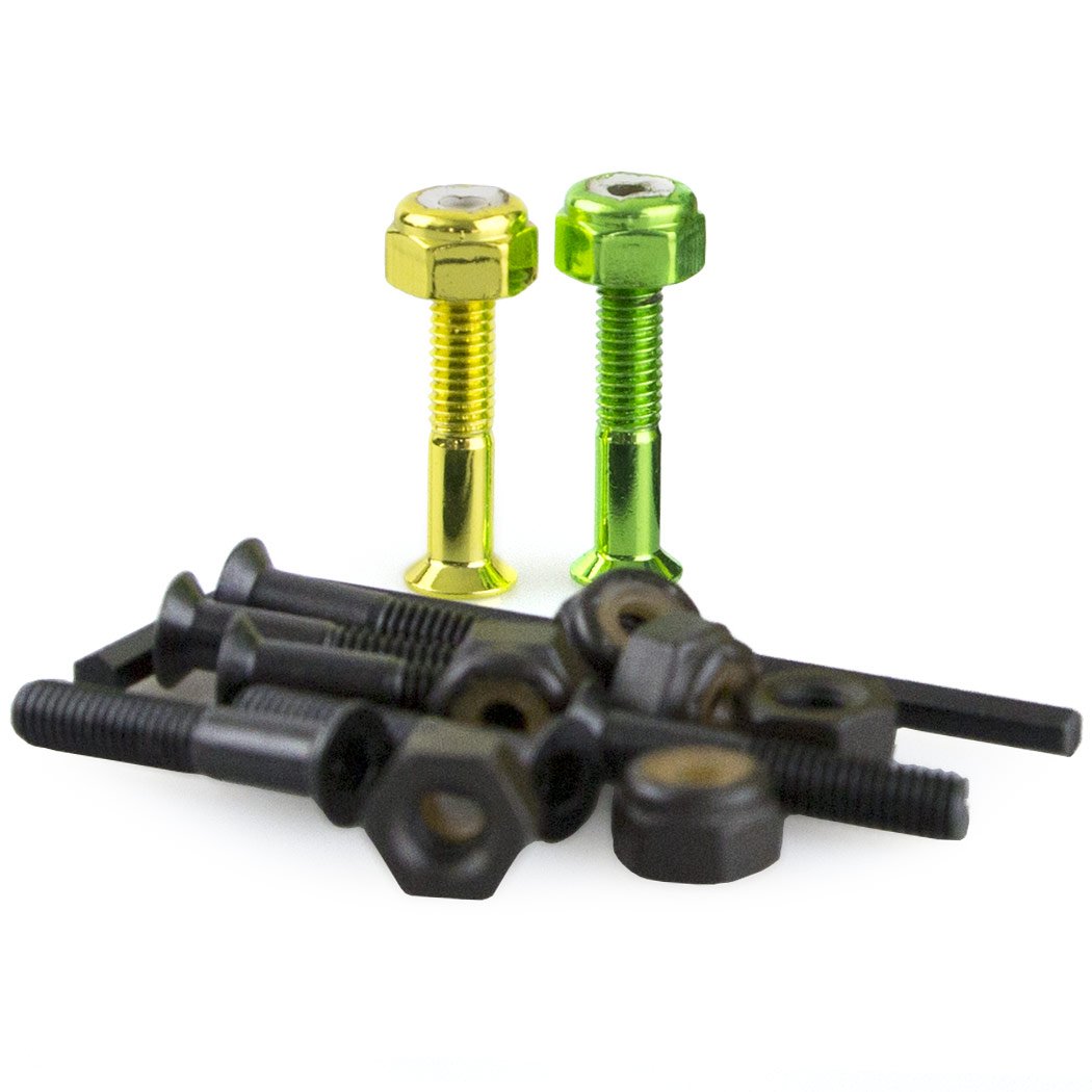Shake Junt Hardware Bolts Green Yellow