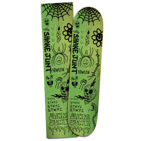 Shake Junt Lotties Grip Tape Black, Green