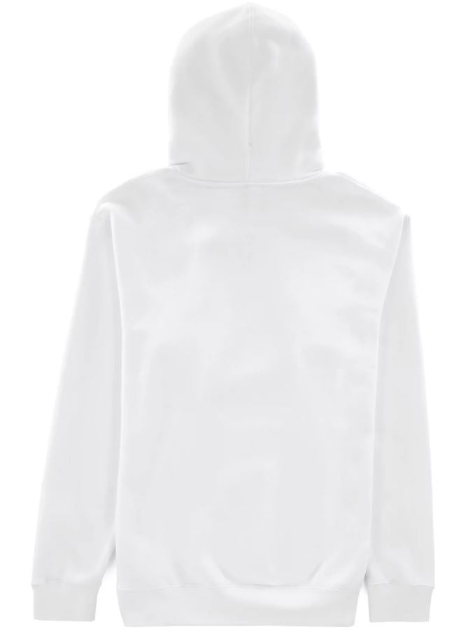 Spitfire BigHead White with Red Hooded Sweatshirt