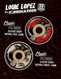 Spitfire Formula Four Classic Louie Lopez Unchained Wheels 54MM 99D