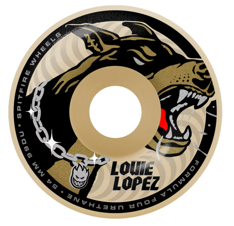 Spitfire Formula Four Classic Louie Lopez Unchained Wheels 54MM