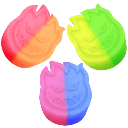 Spitfire Big Head Swirl Skate Wax (Assorted Colors)