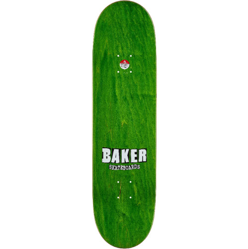 Baker Brand Logo Black Skateboard Deck 8.3875"