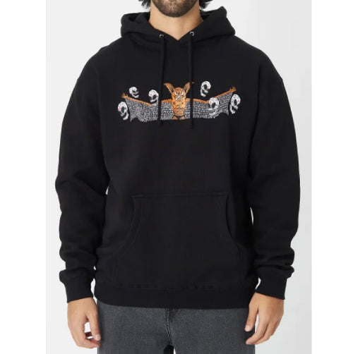 Baker X Neckface Throwback from Dead Hoodie - Black