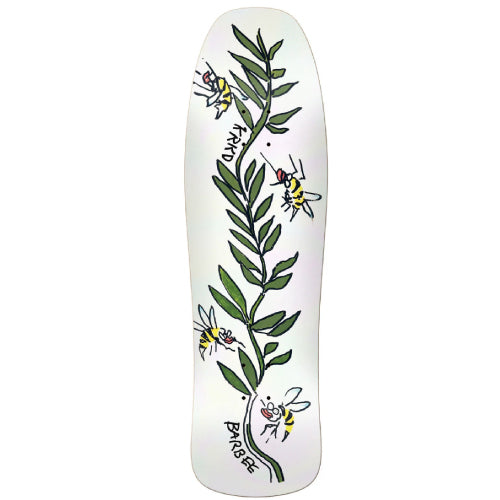 Krooked Ray Barbee Bees Knees Shaped Skateboard Deck 9.5"
