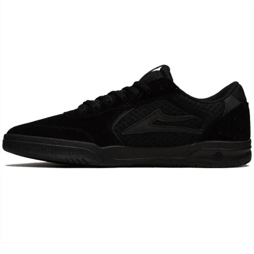 Lakai Atlantic Black, Black Suede Skate Shoe