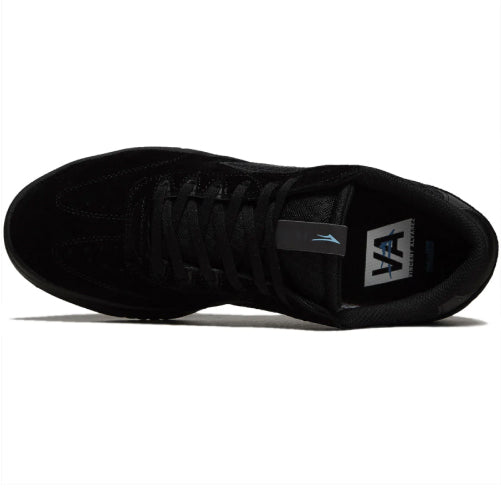 Lakai Atlantic Black, Black Suede Skate Shoe