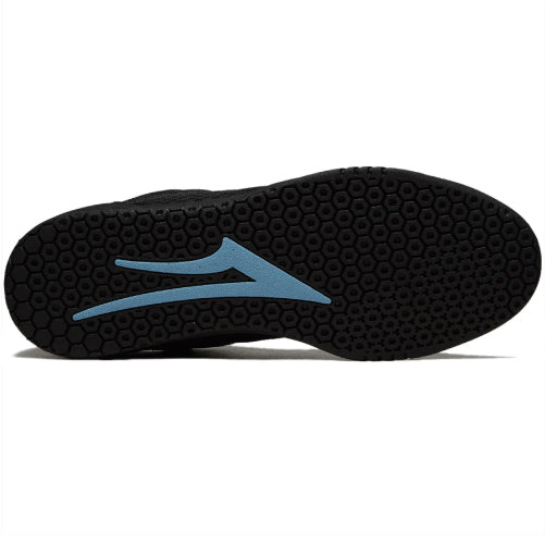 Lakai Atlantic Black, Black Suede Skate Shoe