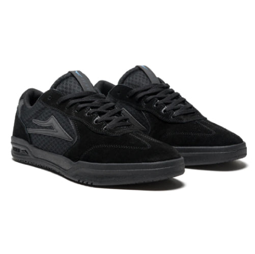 Lakai Atlantic Black, Black Suede Skate Shoe