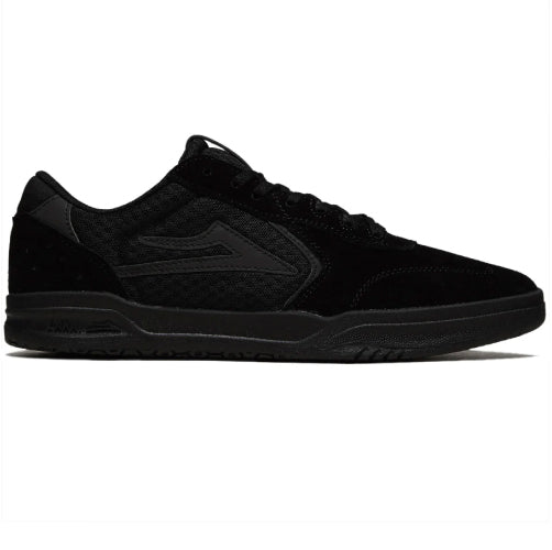 Lakai Atlantic Black, Black Suede Skate Shoe