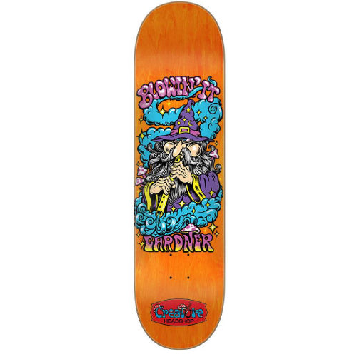 Creature John Gardner Blowin It Skateboard Deck Orange 8.25"