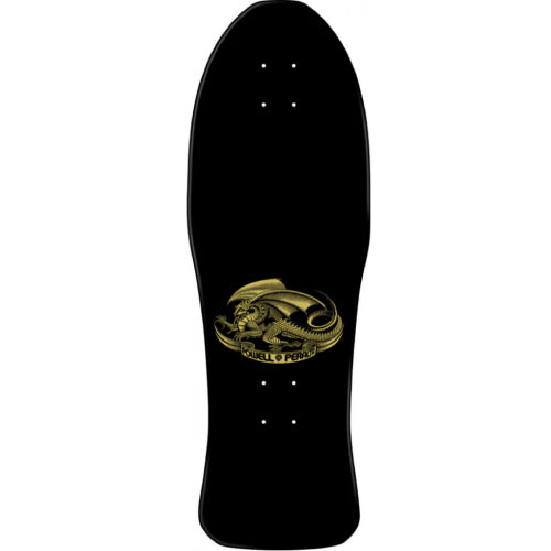 Powell Peralta Steve Caballero Chinese Dragon Black, Gold Reissue Skateboard Deck 10"