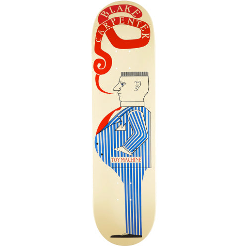 Toy Machine Blake Carpenter Suit Skateboard Deck 8.13"