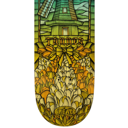 Real Tanner Van Vark Chromatic Cathedral Skateboard Deck 8.5"