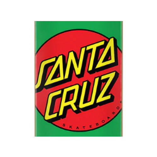 Santa Cruz Classic Dot Complete Skateboard Green 7.8"